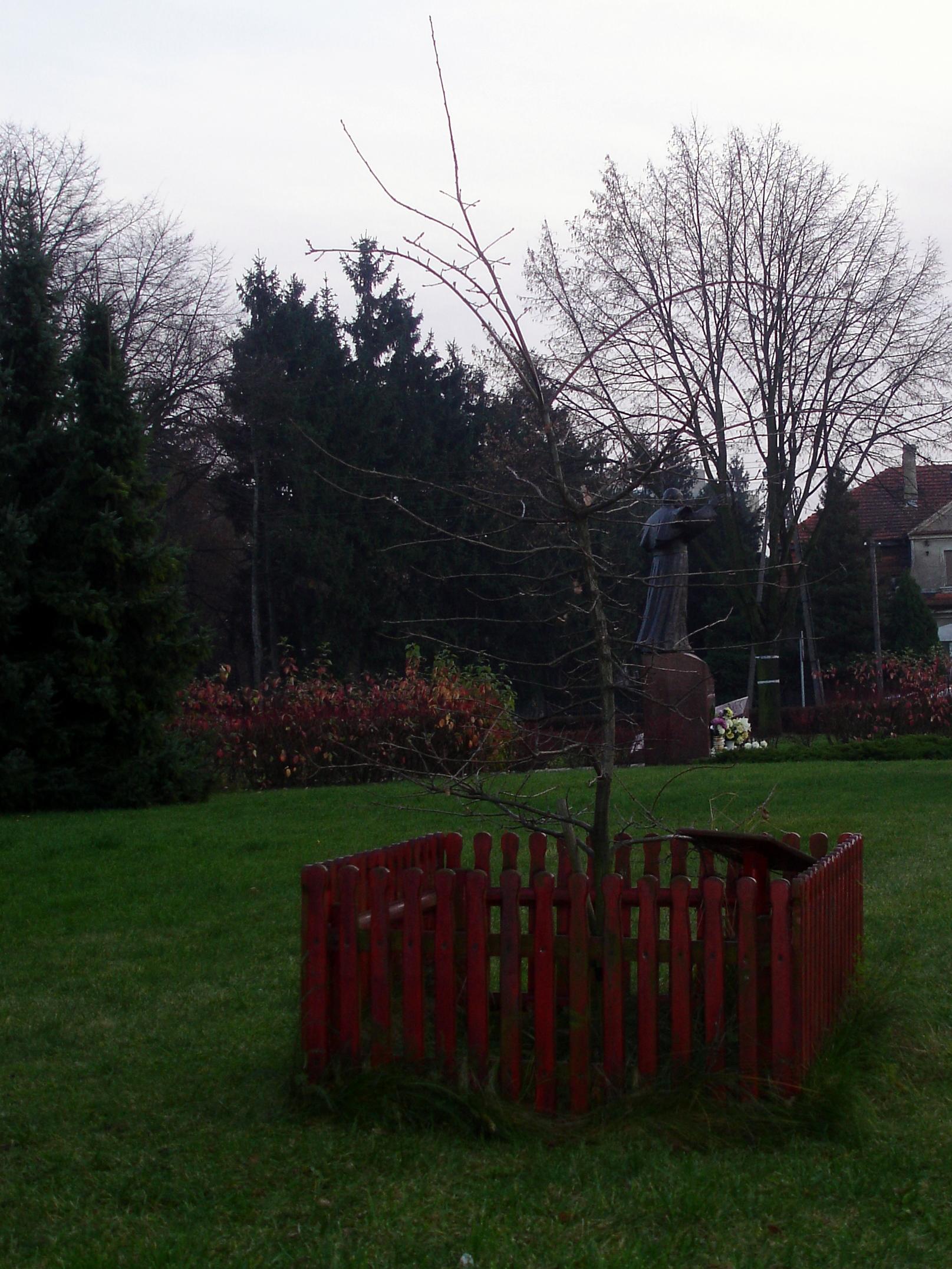 Pomnik Jana Pawła II w Lesznie